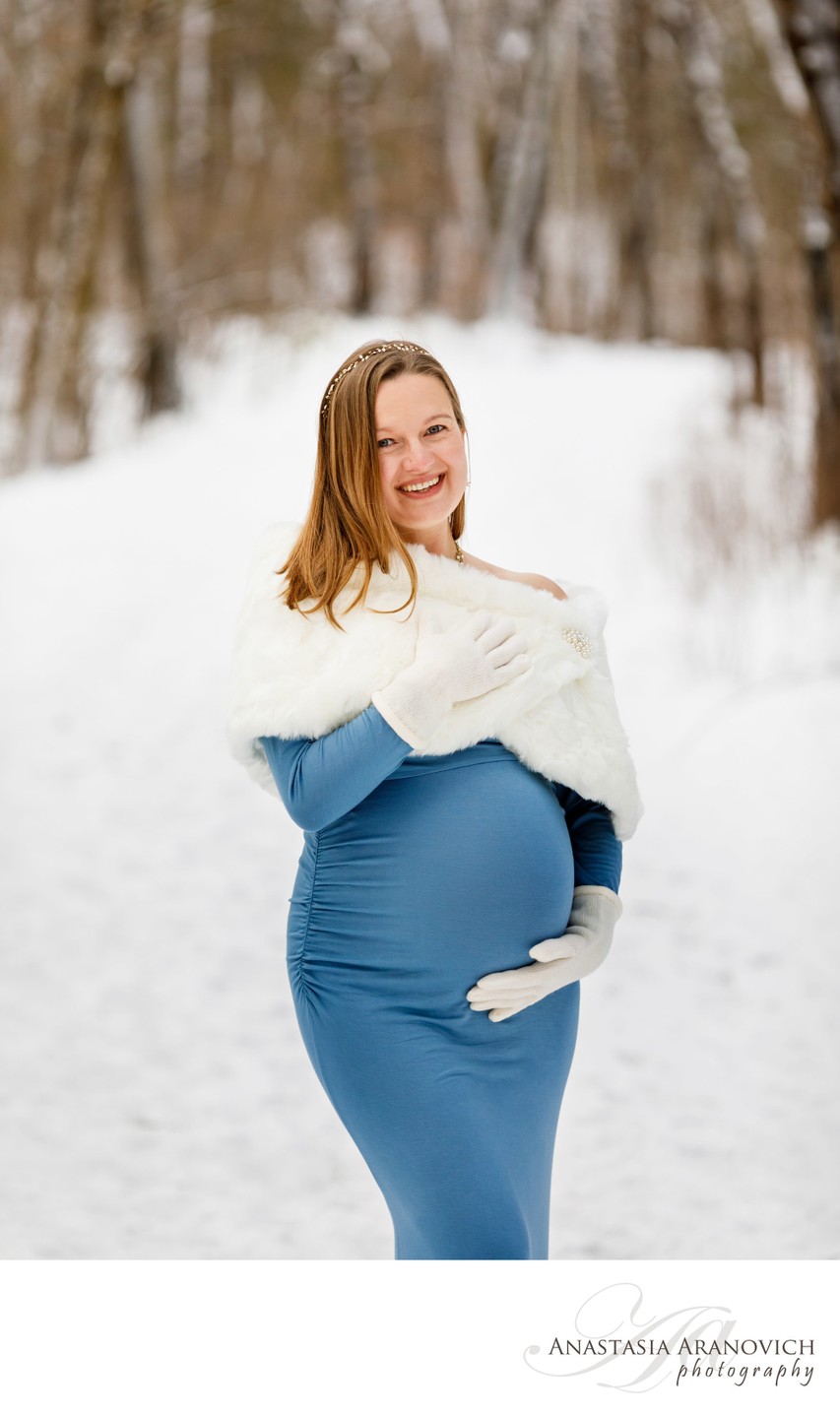Winter maternity ideas