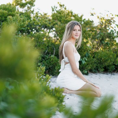 Boston Senior in the beach dunes