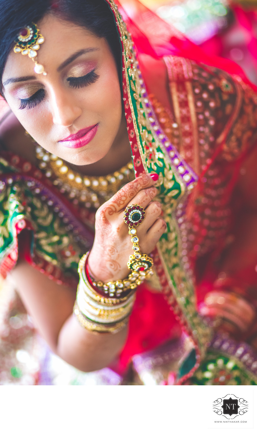 Indian Bridal Portrait Photographer Nik Thakar