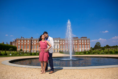 Hampton Court Palace Pre Wedding