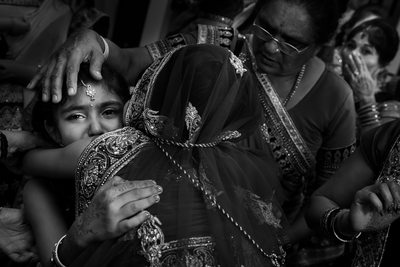 Fearless Award winning image by NIk Thakar,London based Indian Asian award winning wedding photographer 