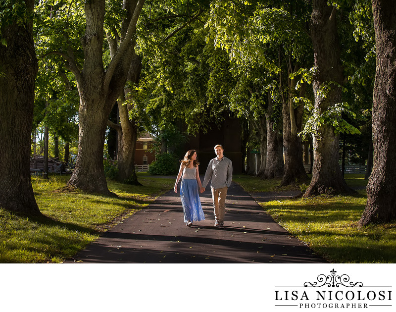 East End Wedding Photography - Outdoor Engagement Photo