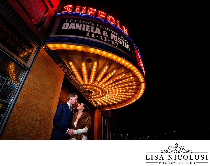 Suffolk Theater Wedding Photographer 