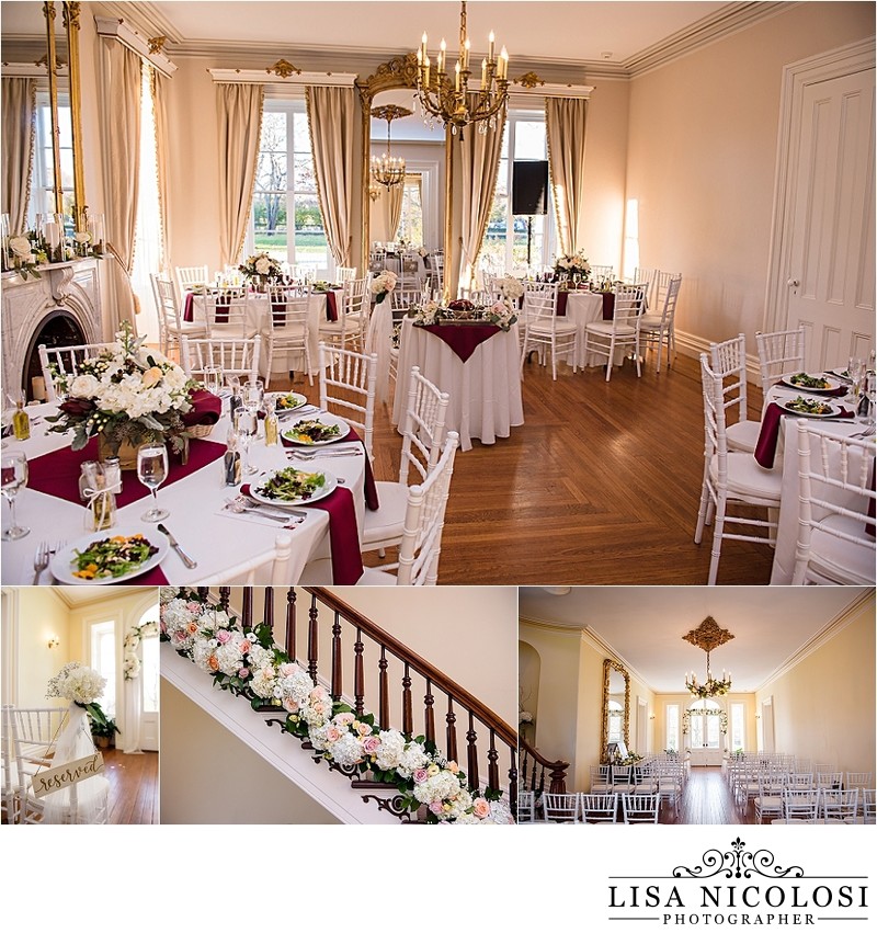 Intimate Wedding at Brecknock Hall - North Fork Venue