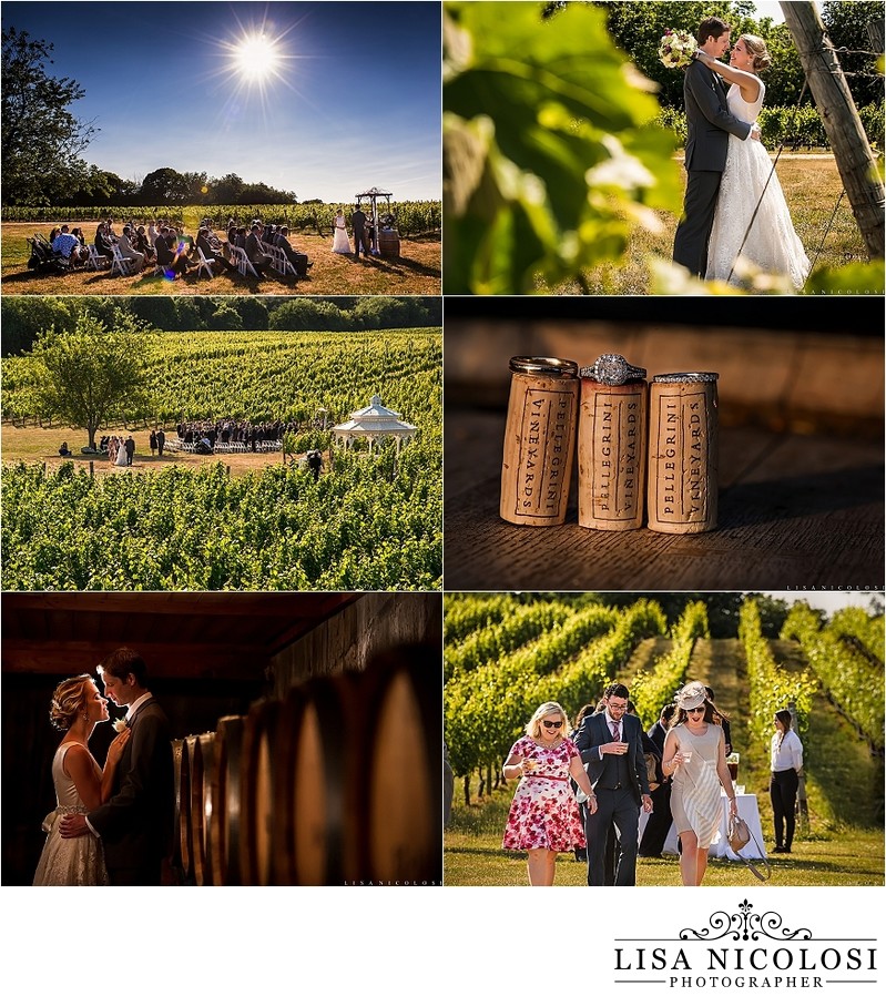 Pellegrini Vineyards Wedding Pics