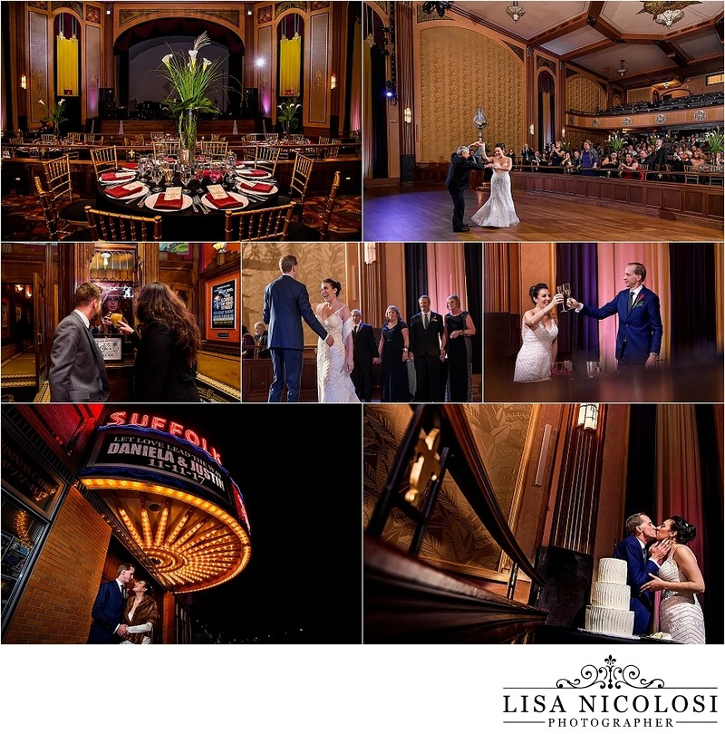 Suffolk Theater Wedding Pics