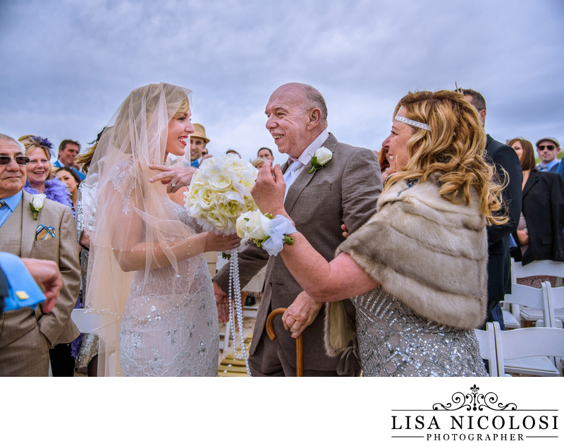 Oceanbleu Wedding Ceremony in Westhampton Beach