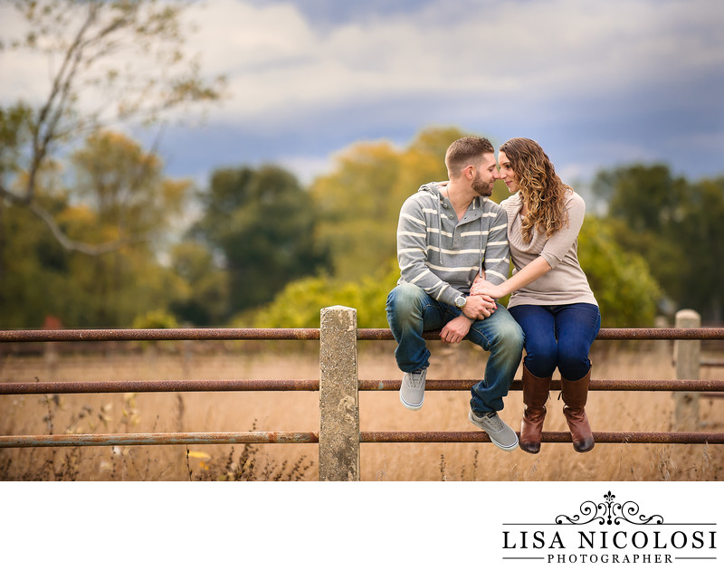 Caumsett State Park Engagement Photo 