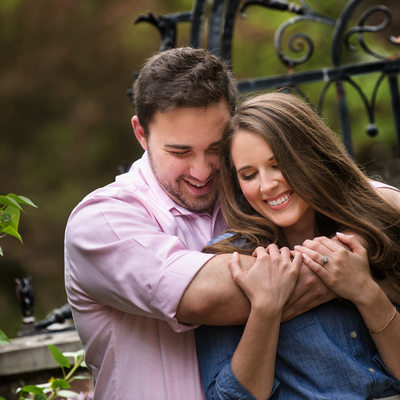 Engagement Portraits at The Planting Fields