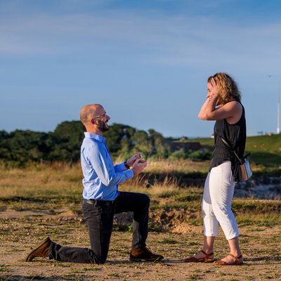 Montauk Marriage Proposal Photographer