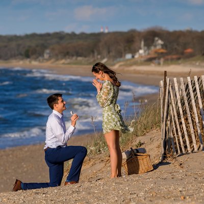 Best Long Island Beach Proposal Photographer