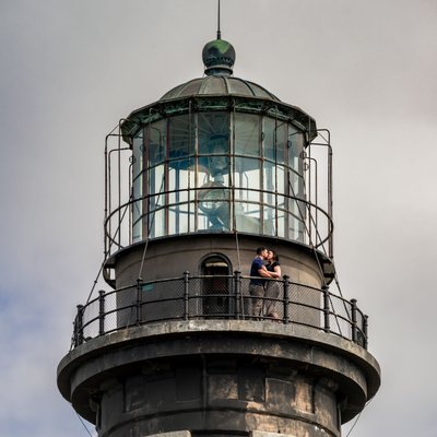 Fire Island Lighthouse Engagement Session