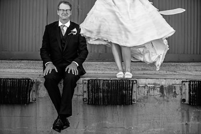 Bridal Session at Industrial Park in Long Beach, CA
