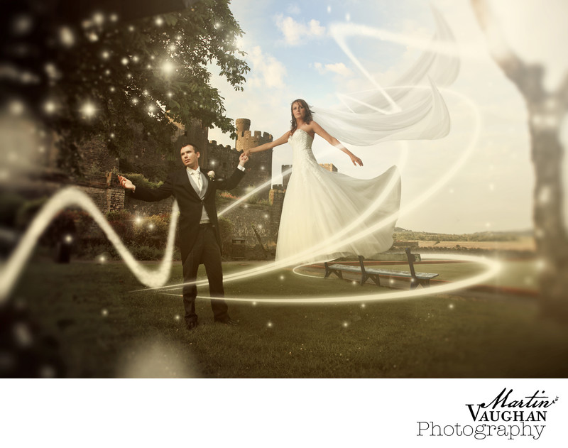 Magical Disney Style Wedding Photography North Wales