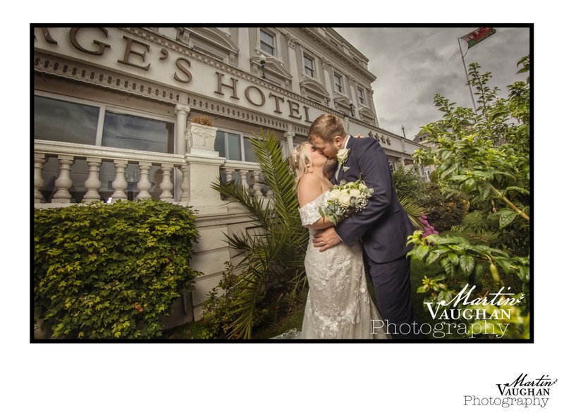 St Georges Hotel Llandudno wedding photography by Martin Vaughan