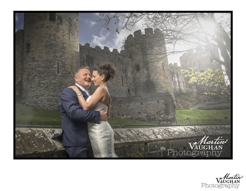 Conwy North Wales wedding photography by Martin Vaughan