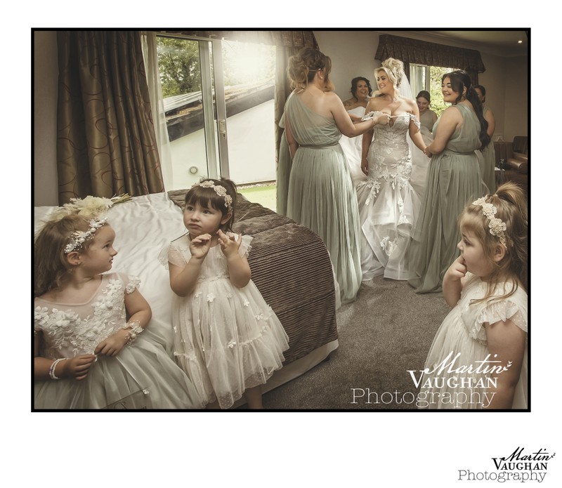 Kinmel and Kinspa  wedding North Wales photographer Martin Vaughan