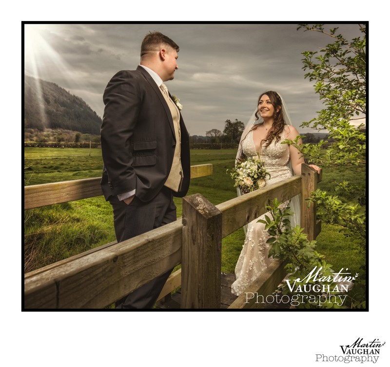Hafod farm wedding of Sian and Mike