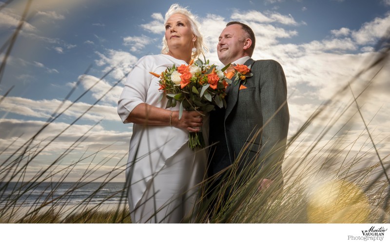 First anniversary wedding shoot at Aberffraw