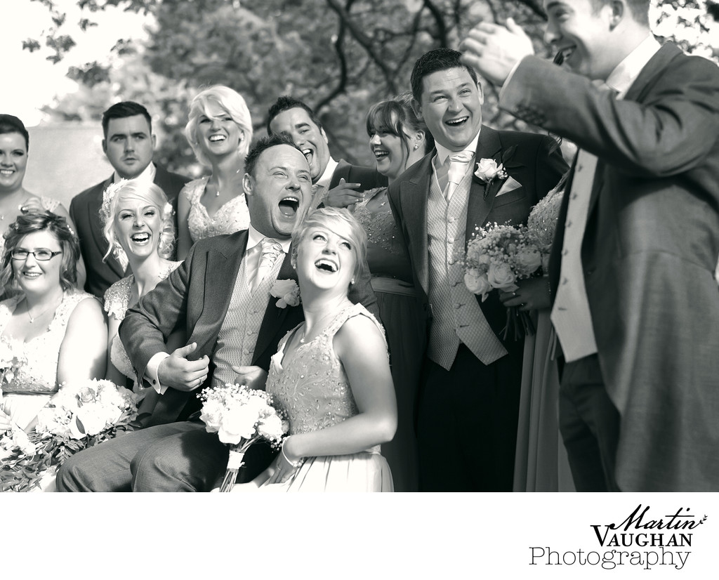 Best wedding family photos in North Wales
