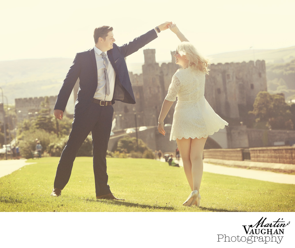 Romantic engagement photograpaher conwy north wales