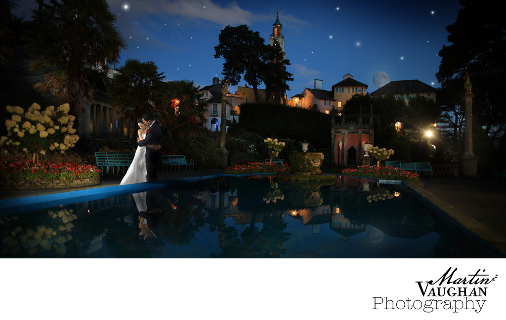 Top Portmeirion wedding photography North Wales