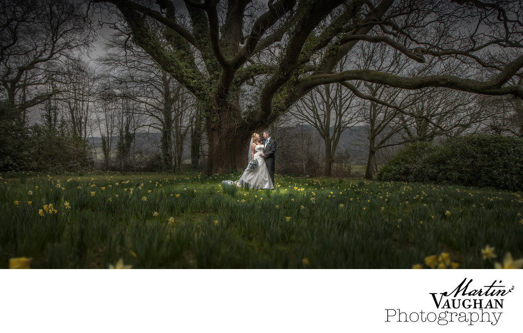 Top wedding photographer Caer Rhun Hall Conwy Spring