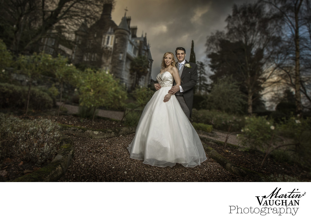 Top wedding photographs at Chateau Rhianfa Anglesey