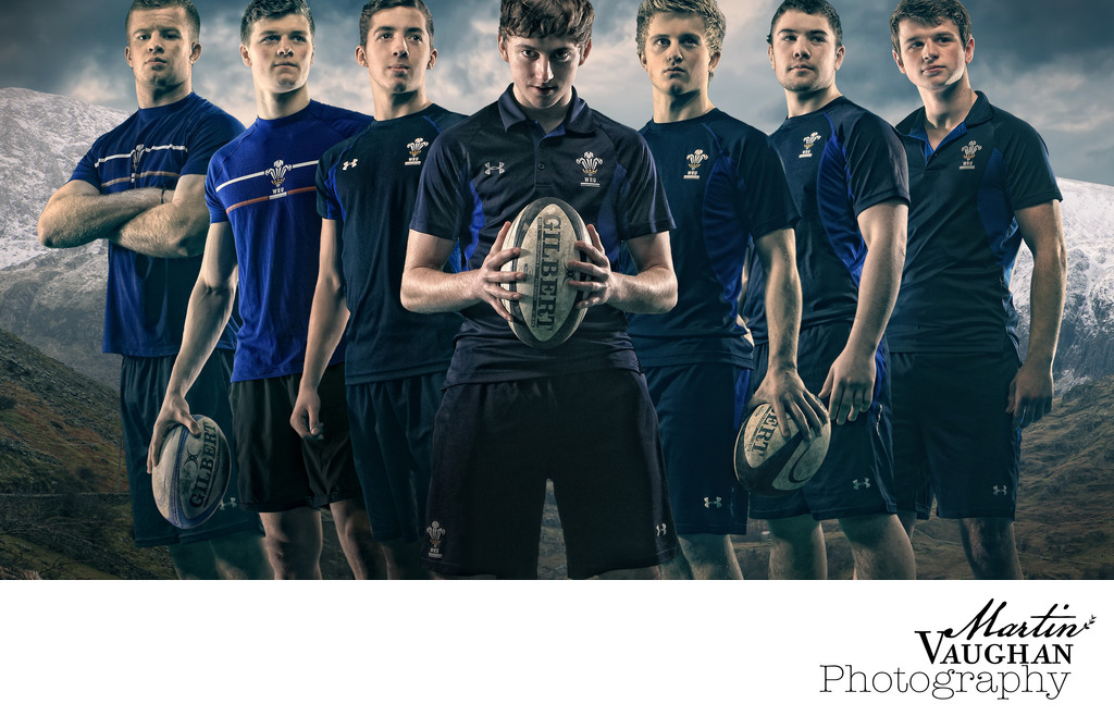 Rydal Penrhos School photographs of Rugby Academy boys