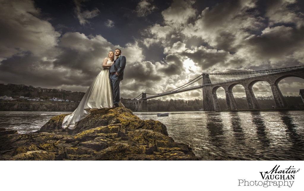 Menai Bridge Hen Blas North Wales wedding photographer