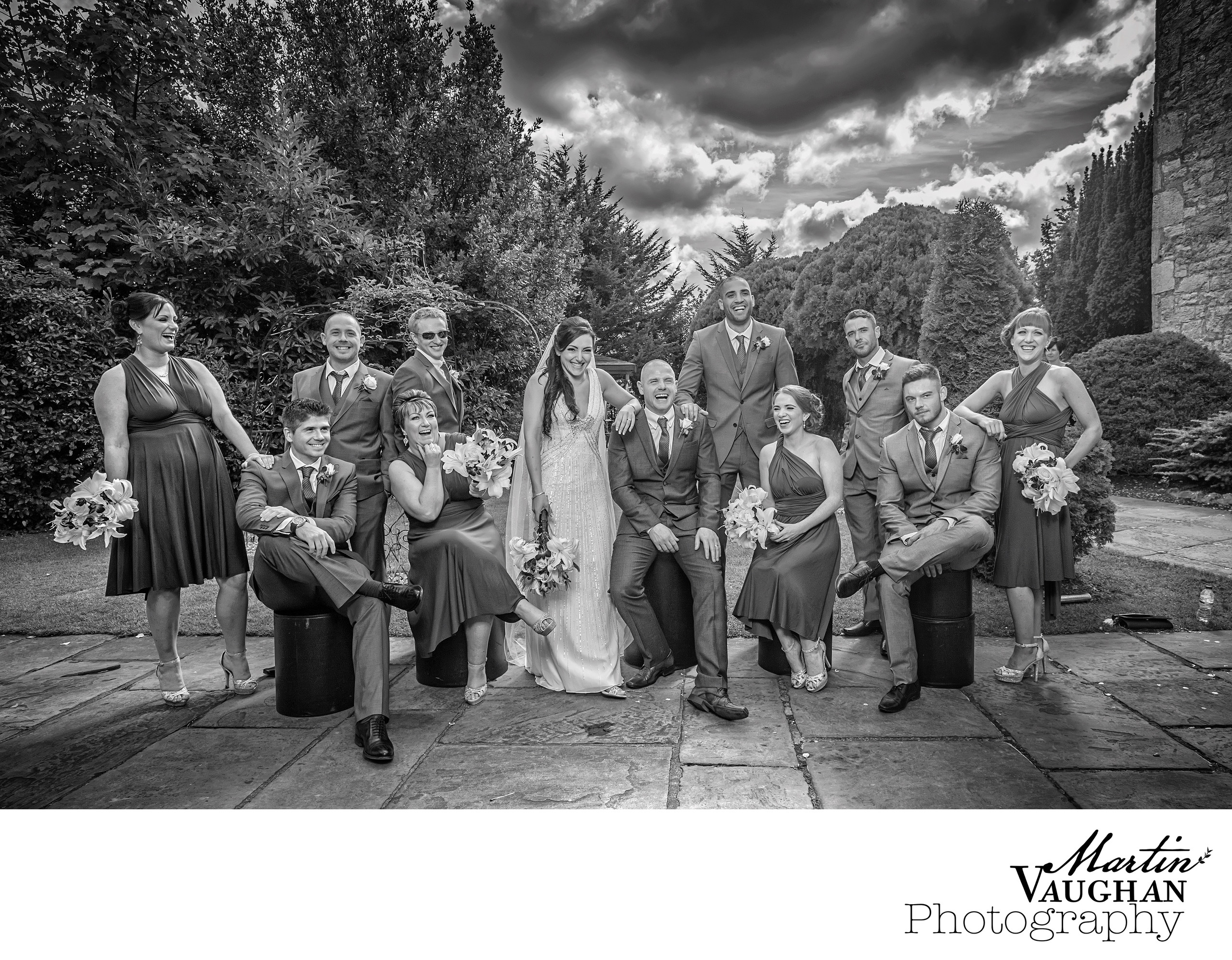 stylish-wedding-group-photography-at-faenol-fawr-conwy