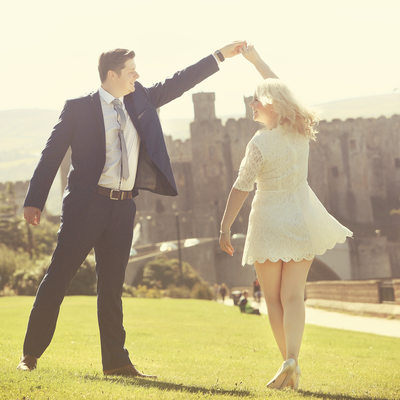 Romantic engagement photograpaher conwy north wales
