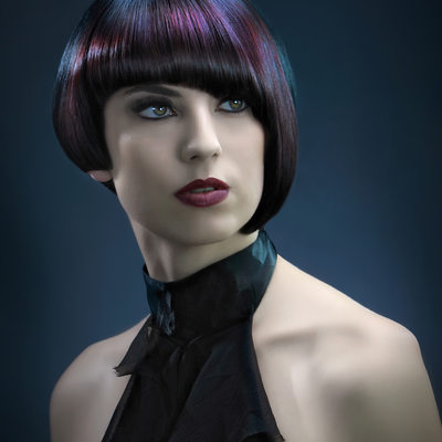 Hair model photography for L'Oreal competition