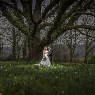 Top wedding photographer Caer Rhun Hall Conwy Spring