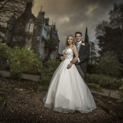 Top wedding photographs at Chateau Rhianfa Anglesey