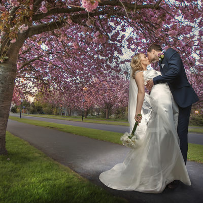 Quay Hotel and Spa Deganwy wedding photography blossom