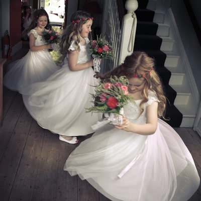 Best bridesmaids photography at weddings Portmeirion