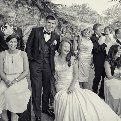 Best family wedding photograph ever Martin Vaughan