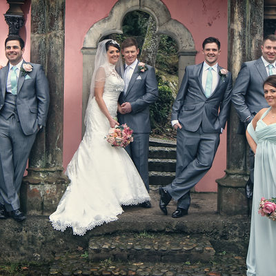Best family wedding photography Portmeirion