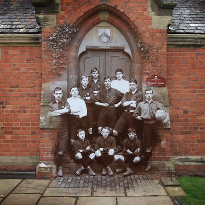 Commercial images for Oswestry School Shropshire montage