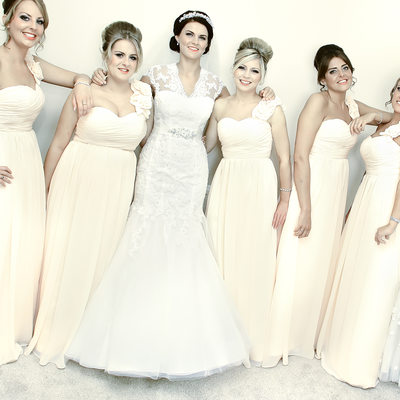 Bridesmaids iconic shot by Martin Vaughan