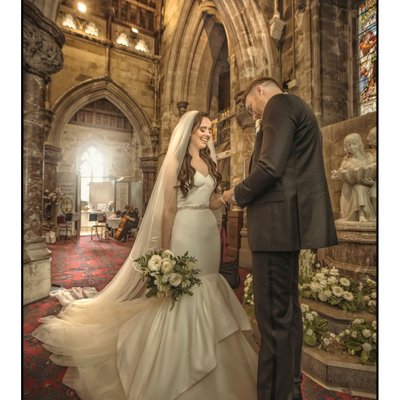 Bodelwyddan Chruch The Marble Church wedding photography