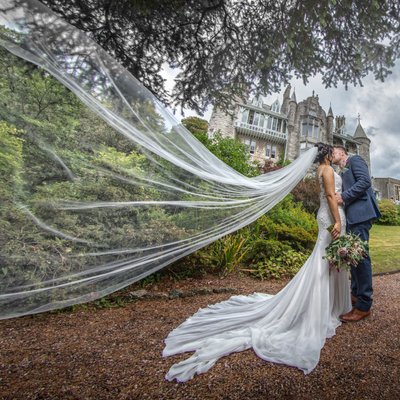 Chateau Rhianfa wedding of Lauren and Gethin