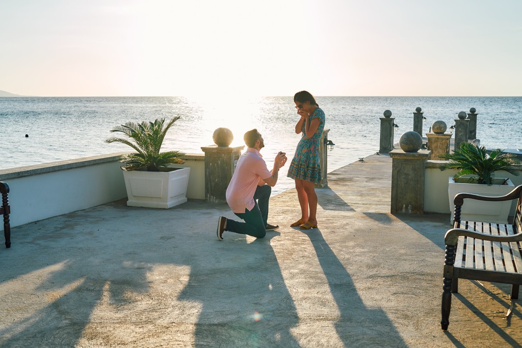 Surprise proposal - Round Hill Resort, Jamaica