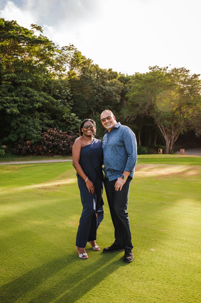 Family at White Witch Golf Course on December 30, 2020