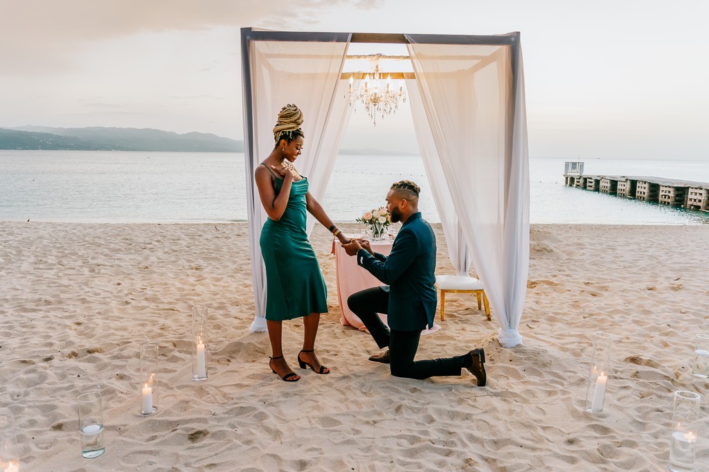 Olivia + Isaac Proposal at S Hotel