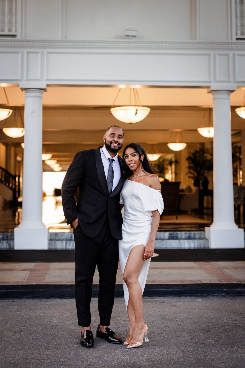 Kimberly + Tyrone at Half Moon Resort, Montego Bay