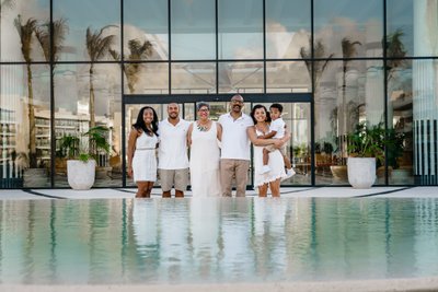 Family photos Ocean Coral Spring Jamaica