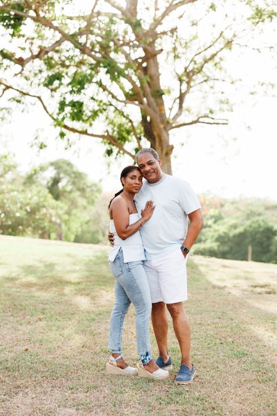 Couples portrait - Rose Hall Estate, Jamaica