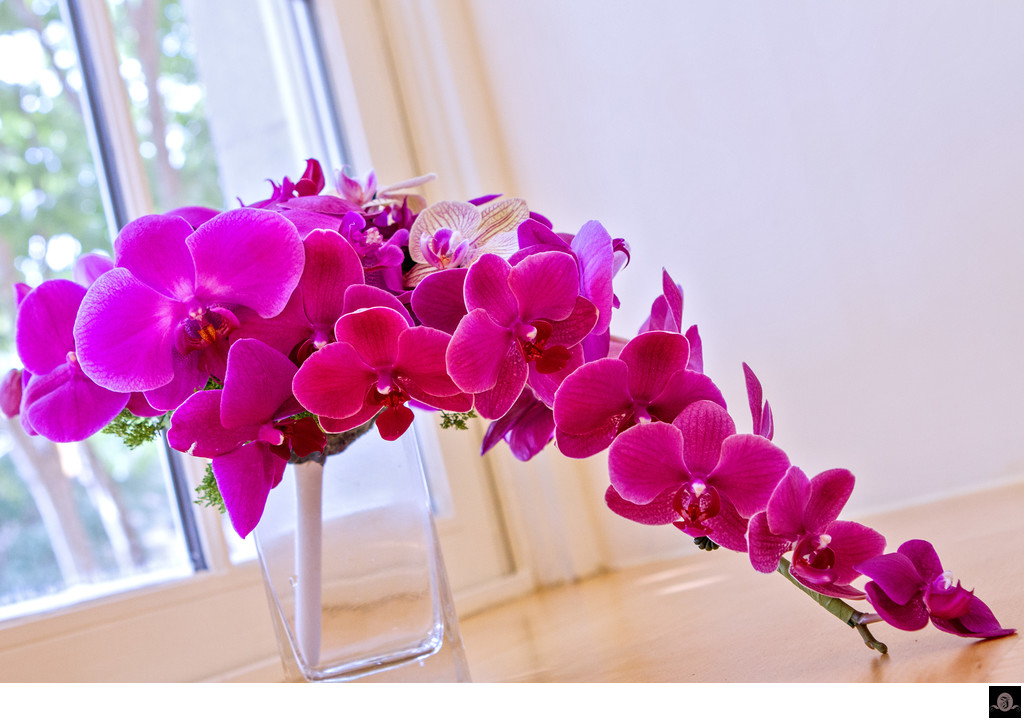 Enchanting Pink Orchid Bouquet | Jaxon Photography